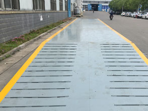 鋼構(gòu)引坡電子汽車(chē)衡